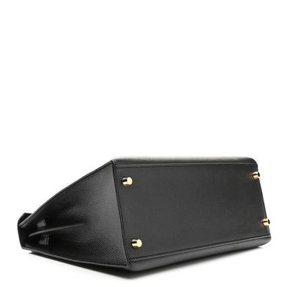 Hermes Epsom Kelly Sellier 28 Black 4 of 11