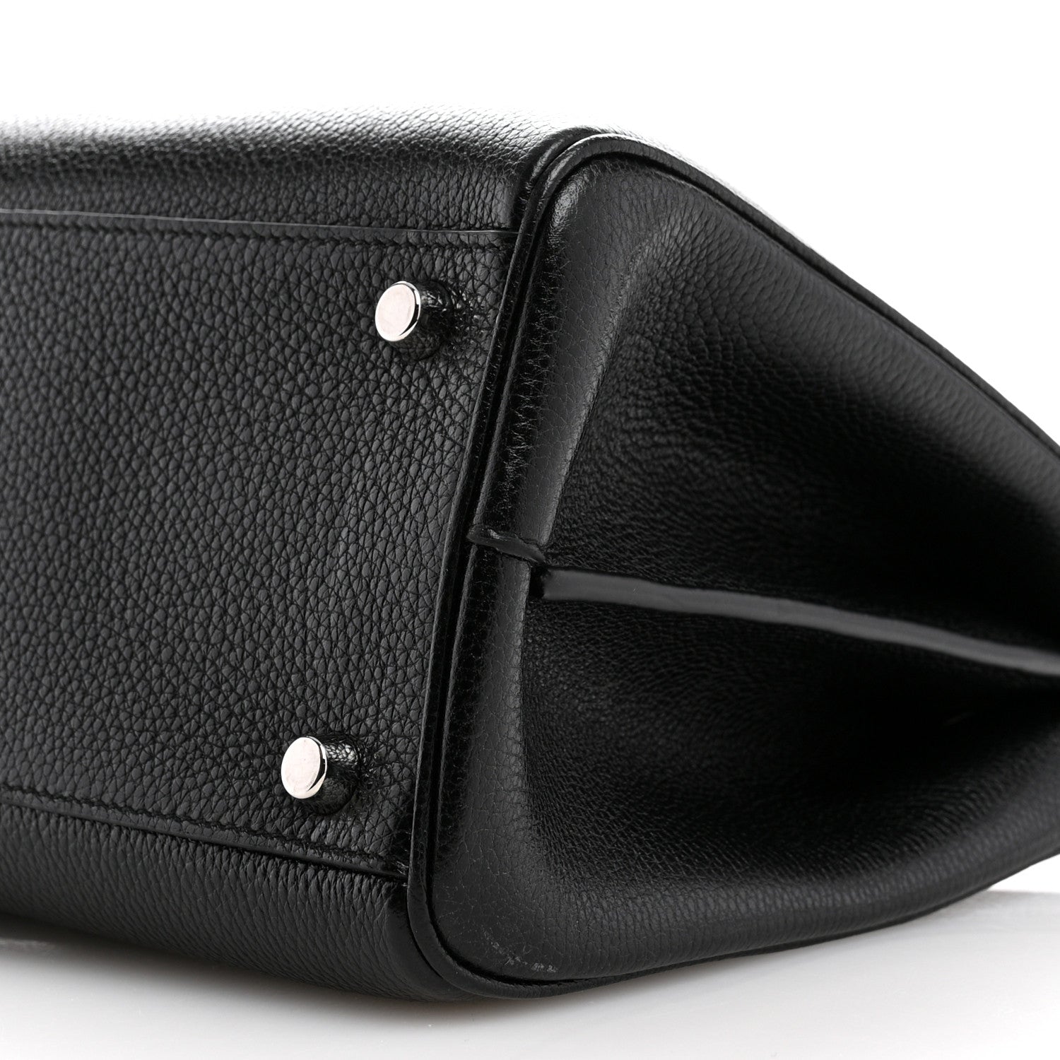 Gucci Grainy Calfskin Small Zumi Top Handle Bag Black 10 of 13