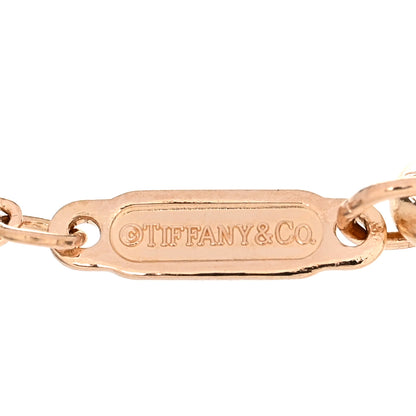 Tiffany 18K Rose Gold Diamond Atlas Pierced Bracelet 3 of 4