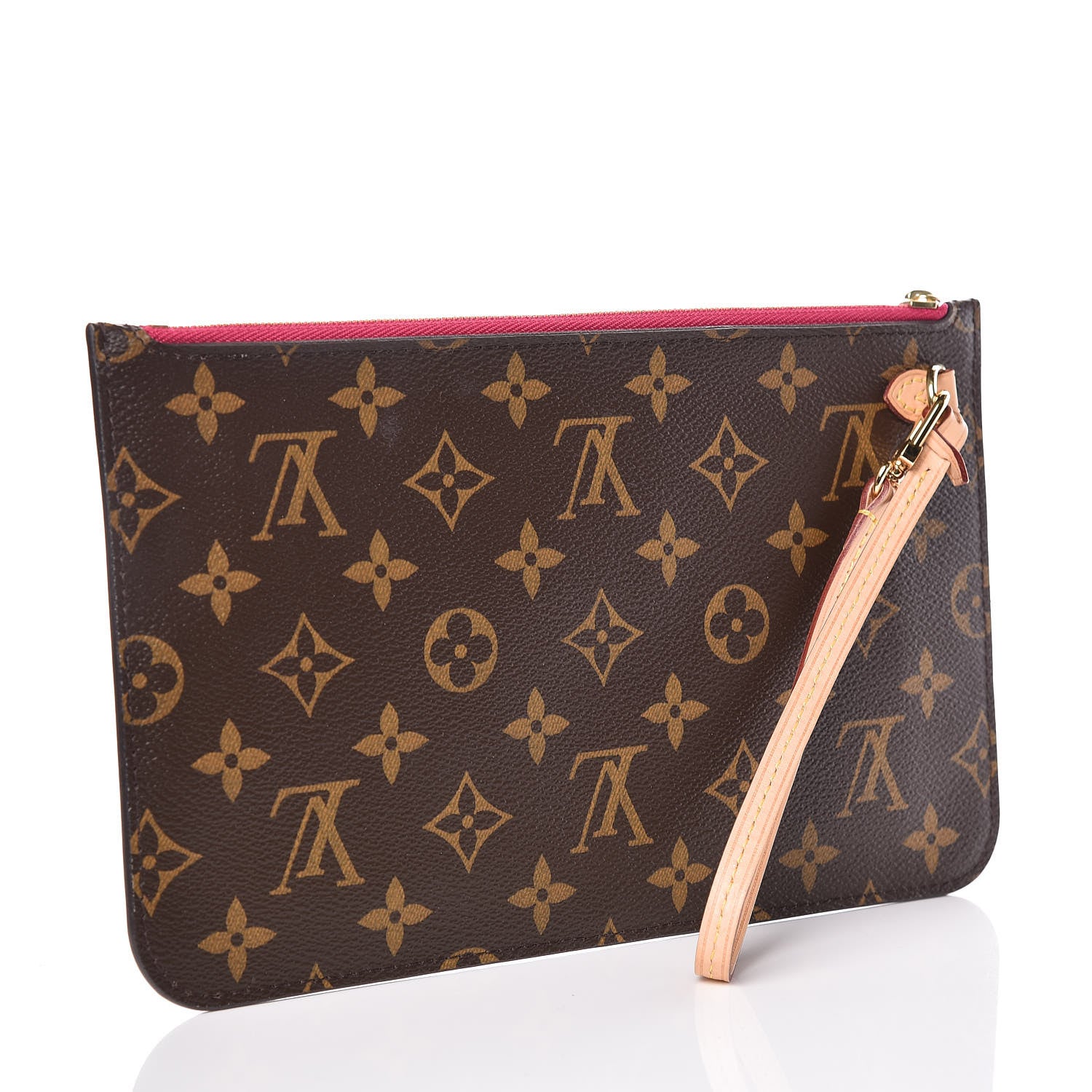 Louis Vuitton Monogram Neverfull MM GM Pochette Pivoine 3 of 9