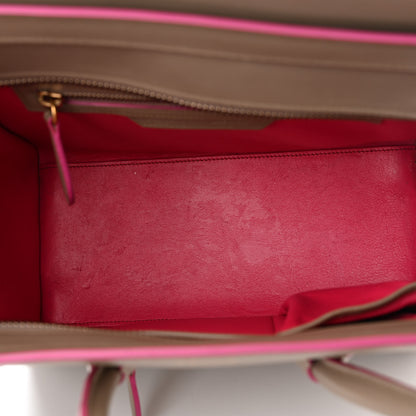 Celine Palmelato Calfskin Micro Luggage Beige 5 of 20