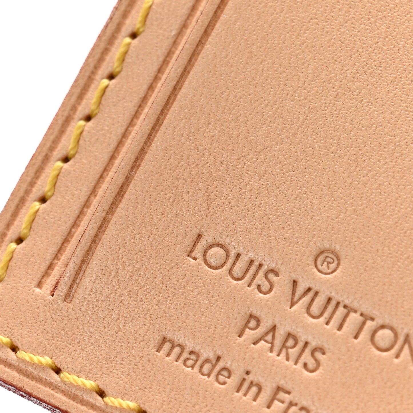 Vachetta Luggage Tag