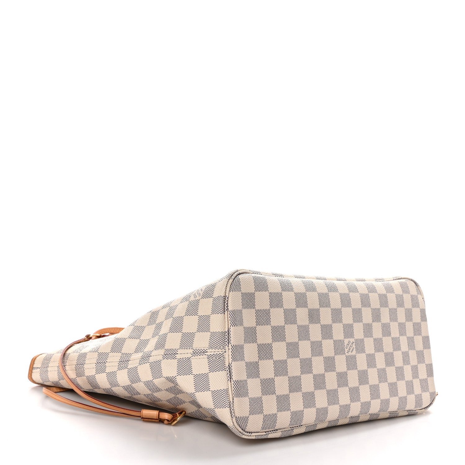 Louis Vuitton Damier Azur Neo Neverfull MM Rose Ballerine 4 of 12