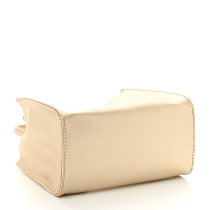 Telfar Metallic Vegan Leather Small Shopping Bag Gold 4 of 10