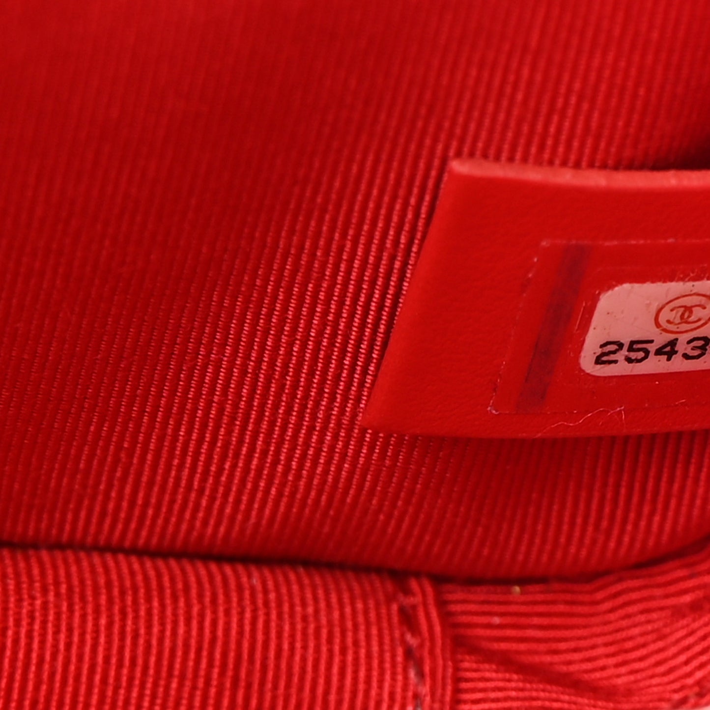 Lambskin Quilted Mini CC Box Camera Bag Red