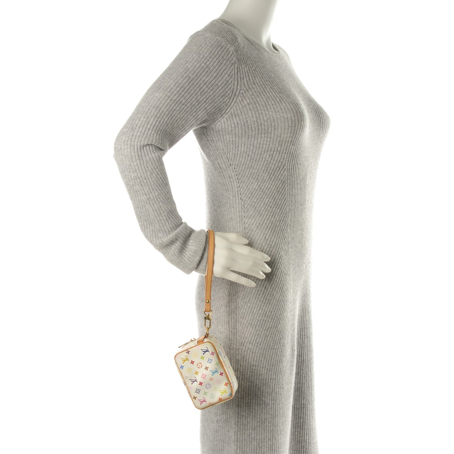 Monogram Multicolor Trousse Wapity White