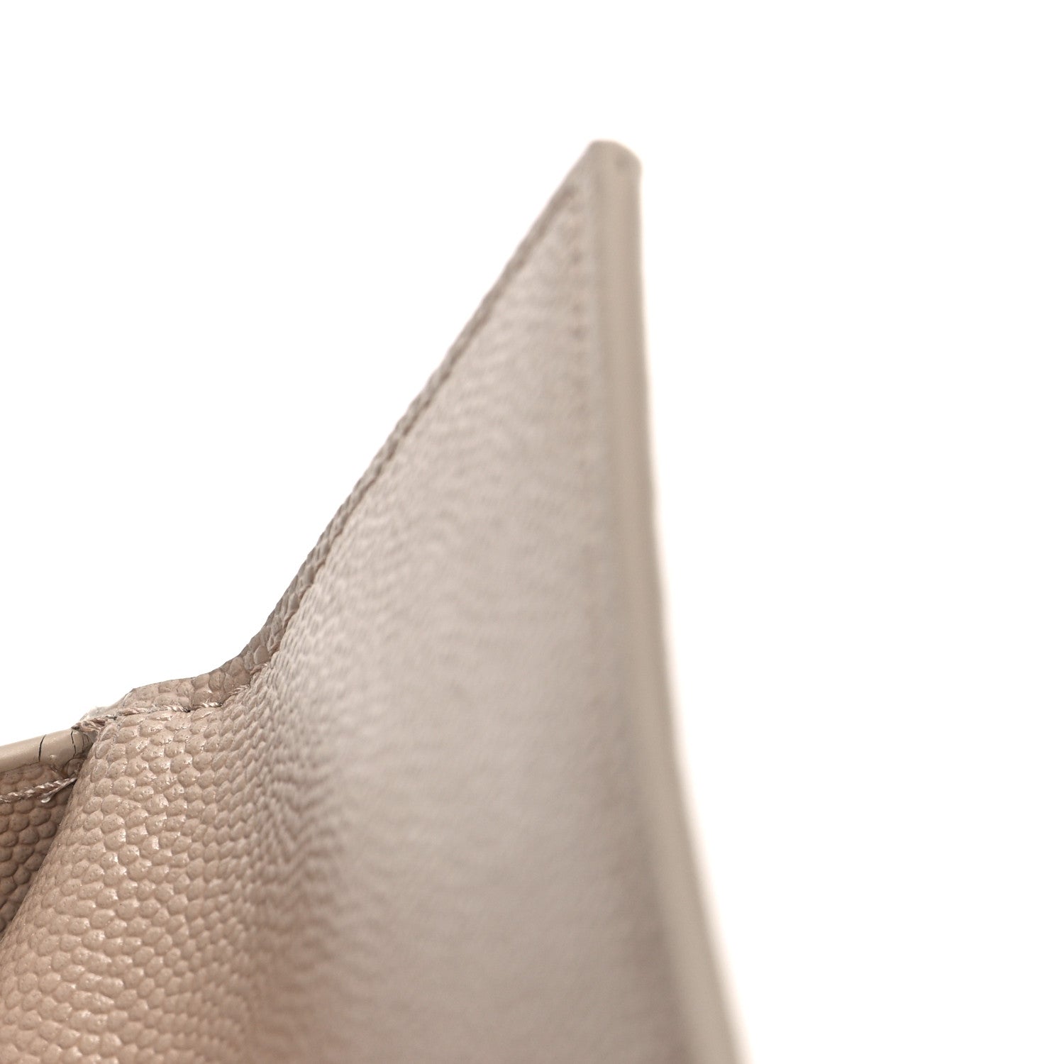 Saint Laurent Grain De Poudre Uptown Pouch Dark Beige 8 of 8