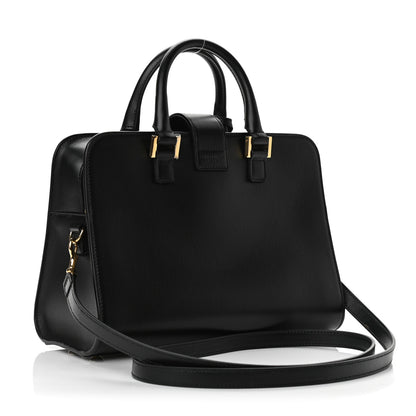 Saint Laurent Calfskin Monogram Baby Cabas Black 3 of 9