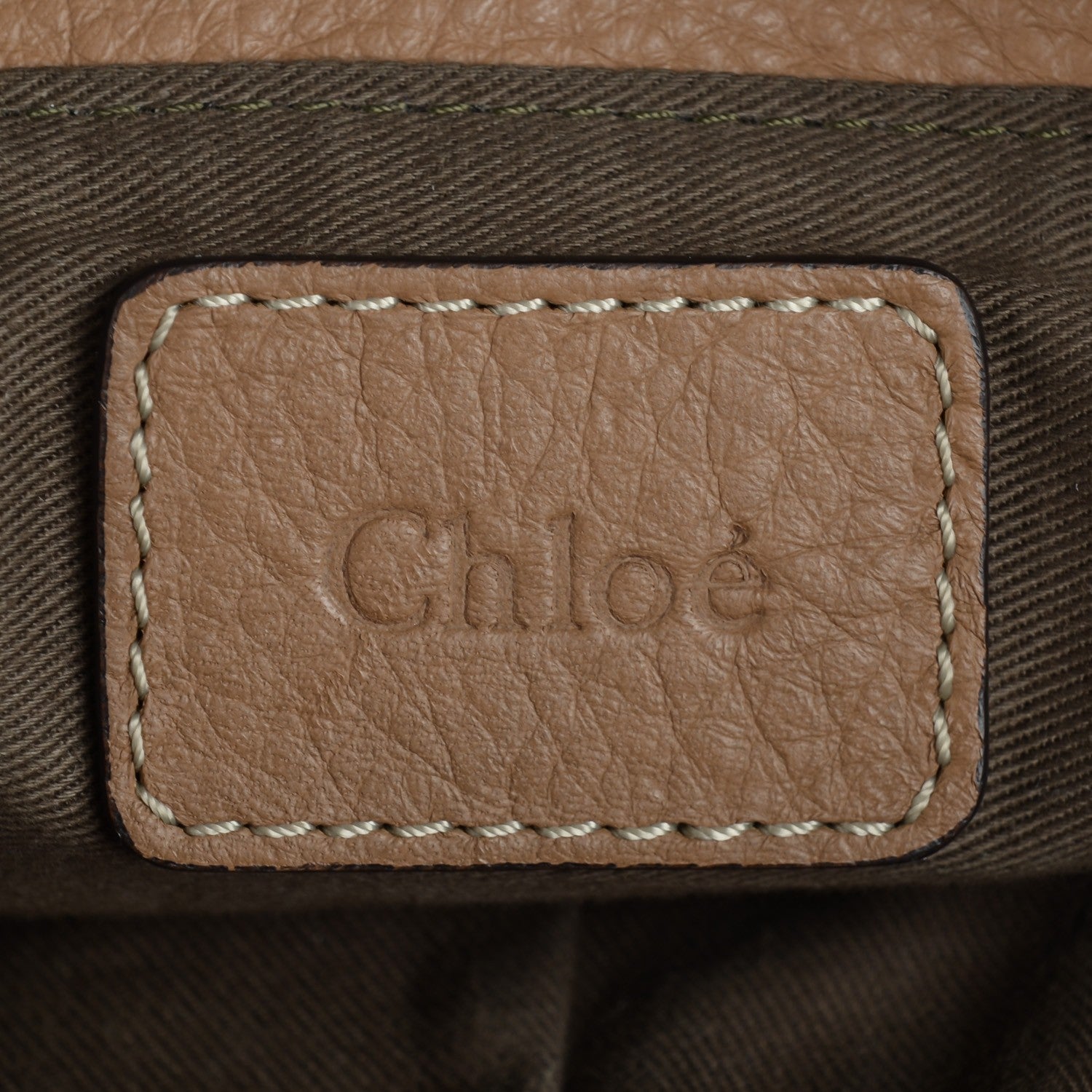 Chloe Calfskin Medium Marcie Satchel Nut 9 of 11