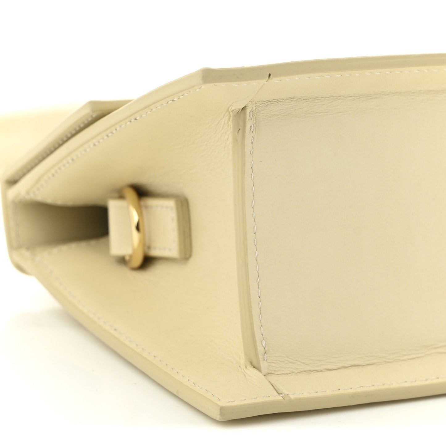 Smooth Calfskin Le Chiquito Moyen Light Yellow