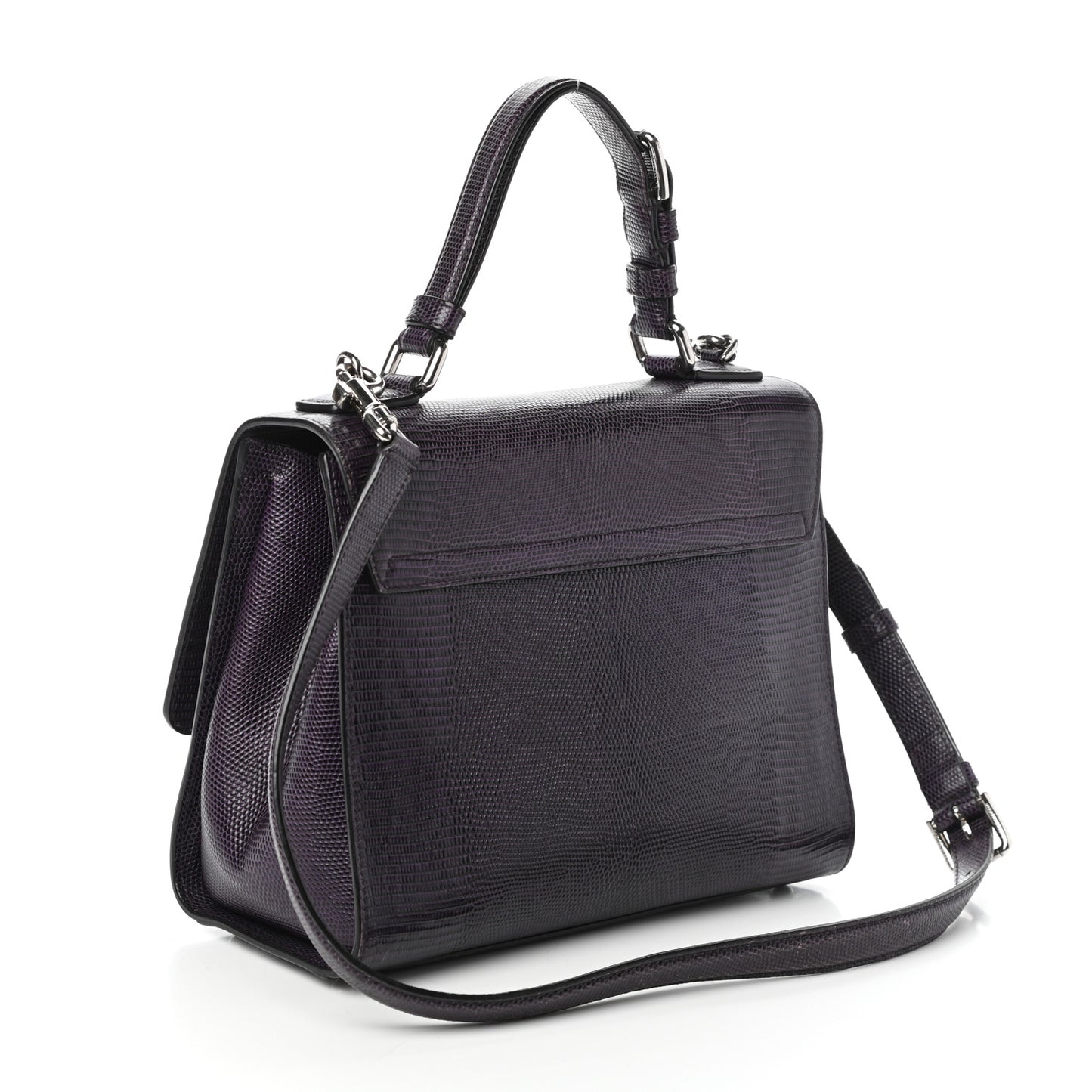 Lizard Calfskin Embossed Medium Monica Tote