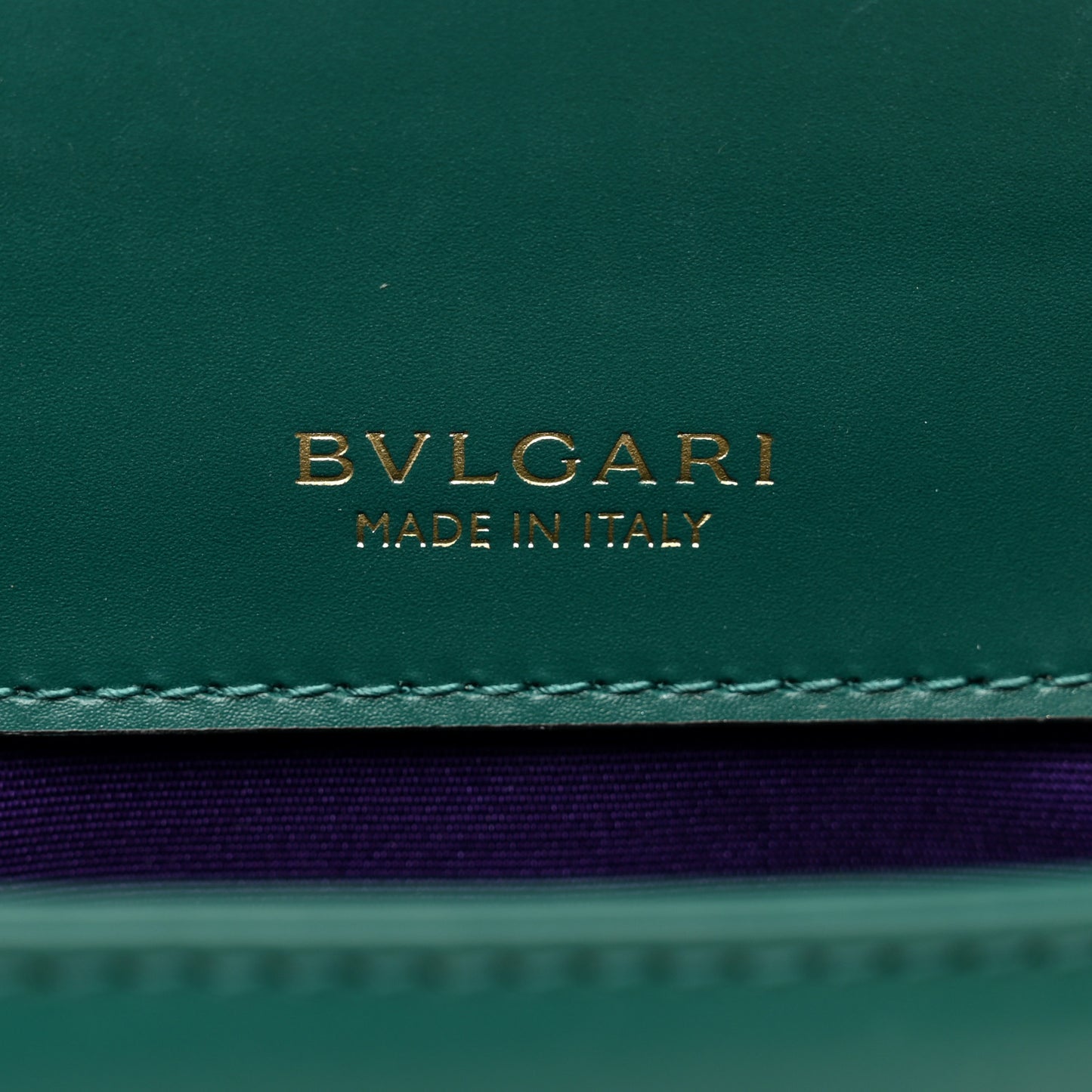 Calfskin Small Serpenti Forever Snake Strap Crossbody Bag Emerald Green