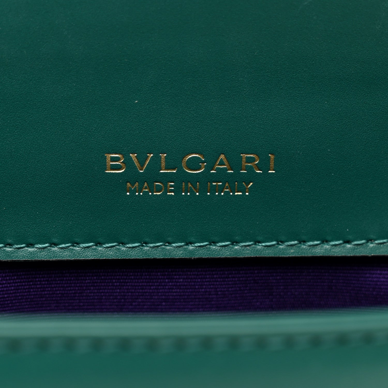Bulgari Calfskin Small Serpenti Forever Snake Strap Crossbody Bag Emerald Green 7 of 9