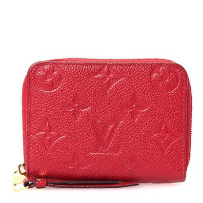 Louis Vuitton Empreinte Zippy Coin Purse Cherry 1 of 8