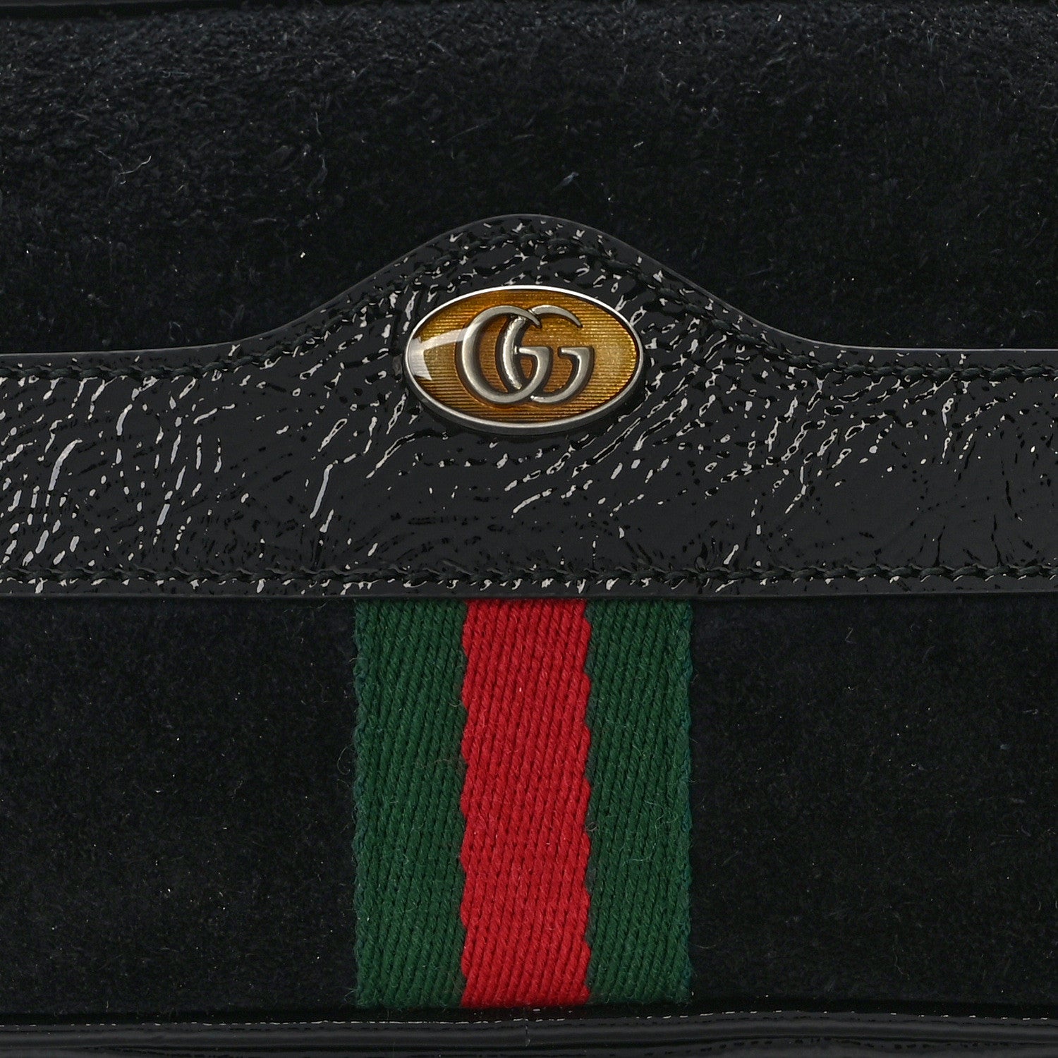 Gucci Suede Patent Ophidia Belted iPhone Case 85 34 Black 7 of 13