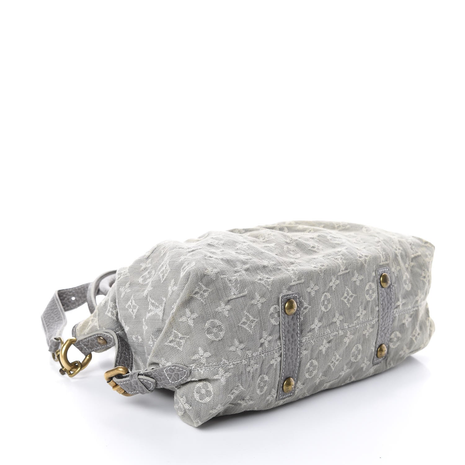 Louis Vuitton Denim Neo Cabby MM Grey 4 of 9