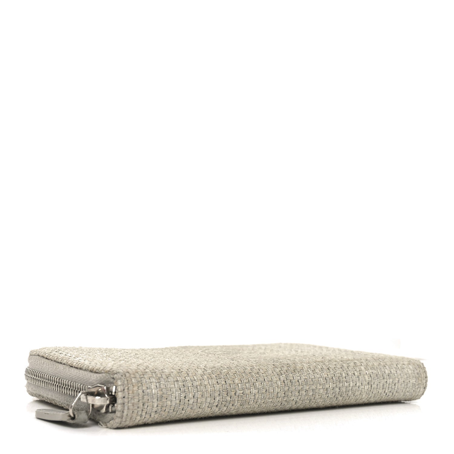 Chanel Canvas Deauville Zip Around Wallet Grey 1867642 – FASHIONPHILE