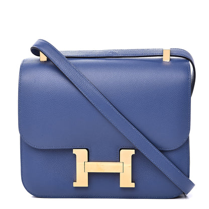 Hermes Evercolor Constance 24 Bleu Brighton 1 of 18