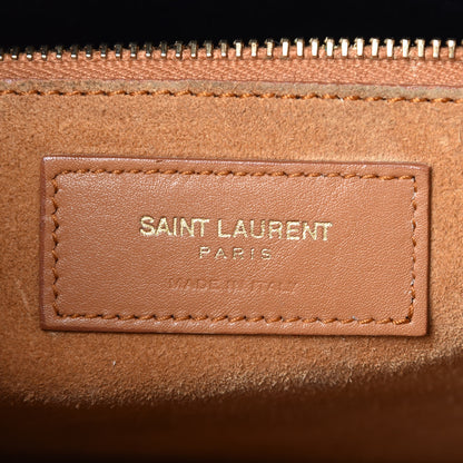 Saint Laurent Calfskin Small Sac De Jour Taupe 8 of 22