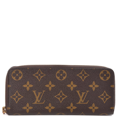 Louis Vuitton Monogram Clemence Wallet Fuchsia 1 of 6
