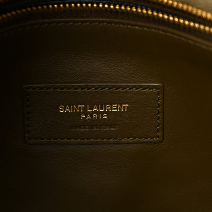 Saint Laurent Suede Large Le 5 A 7 Soft Hobo New Barley 6 of 10