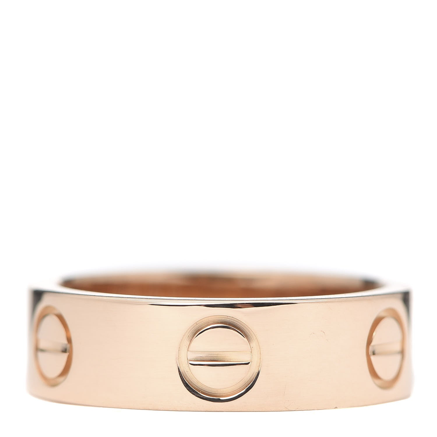 Cartier 18K Pink Gold 5.5mm LOVE Ring 51 5.75 3 of 4