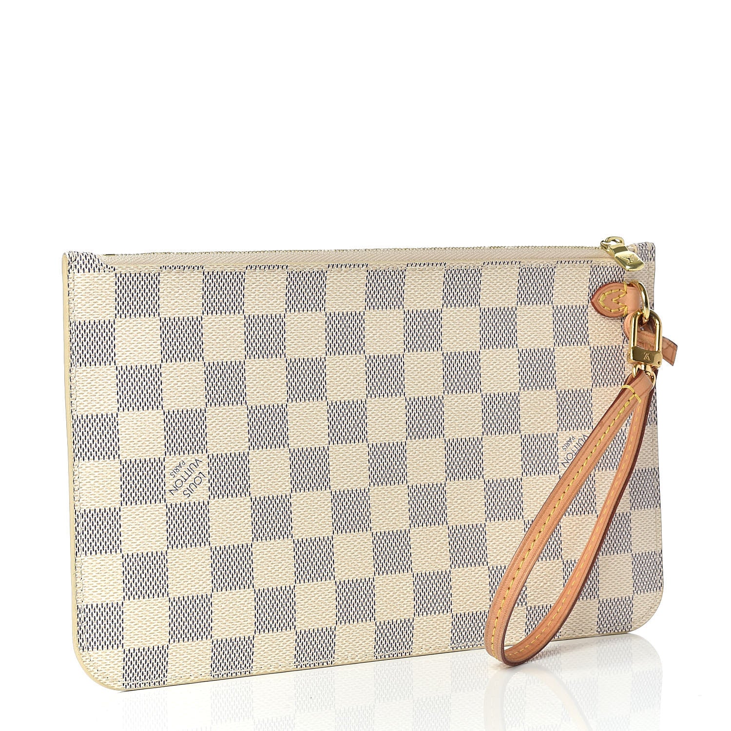 Louis Vuitton Damier Azur Neverfull MM GM Pochette 3 of 7