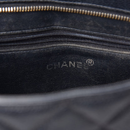 Chanel Caviar Quilted Medallion Tote Black 6 of 16