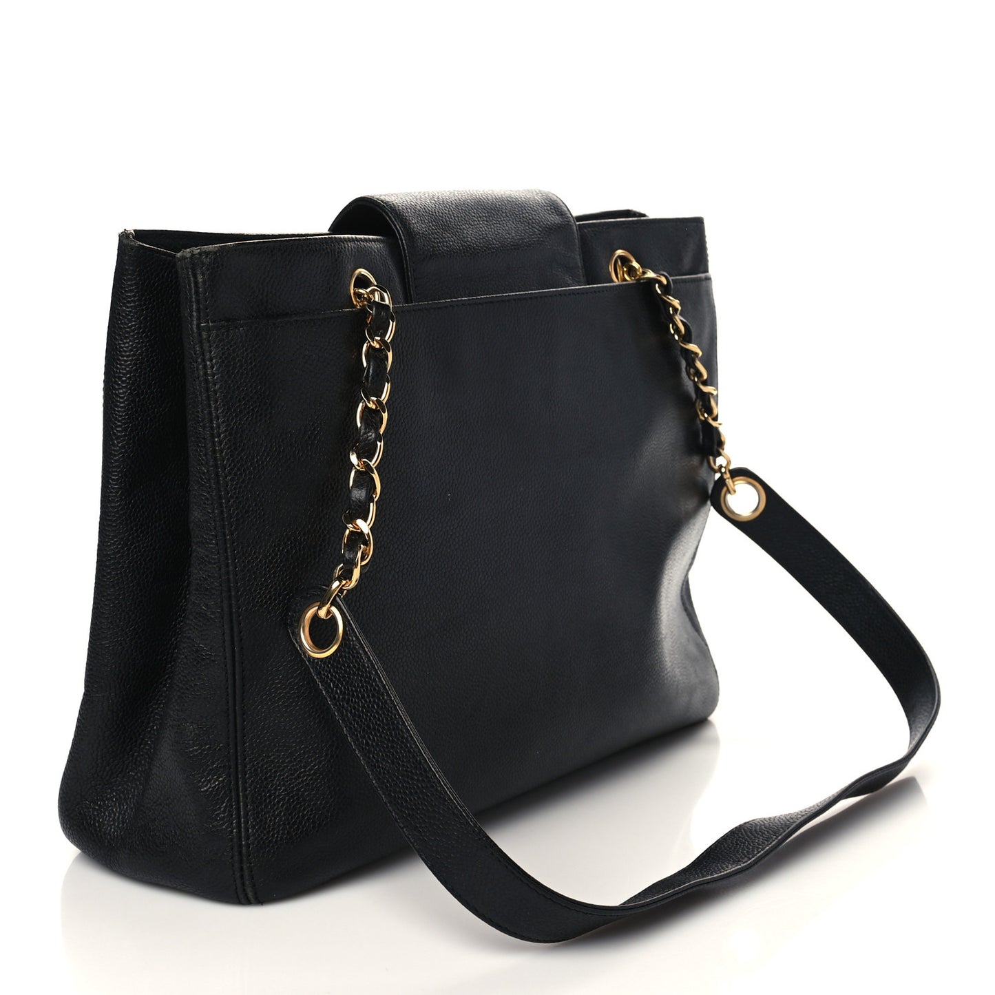 Caviar Shoulder Bag Black