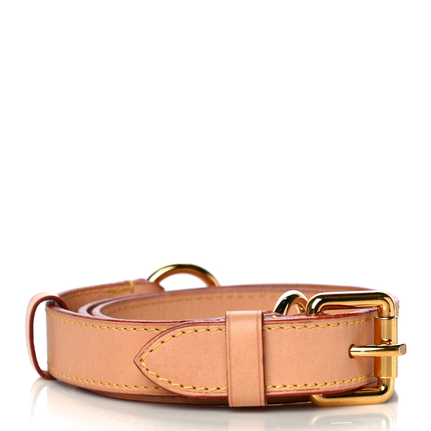 Louis Vuitton Vachetta 25mm Adjustable Shoulder Strap VVN 3 of 9