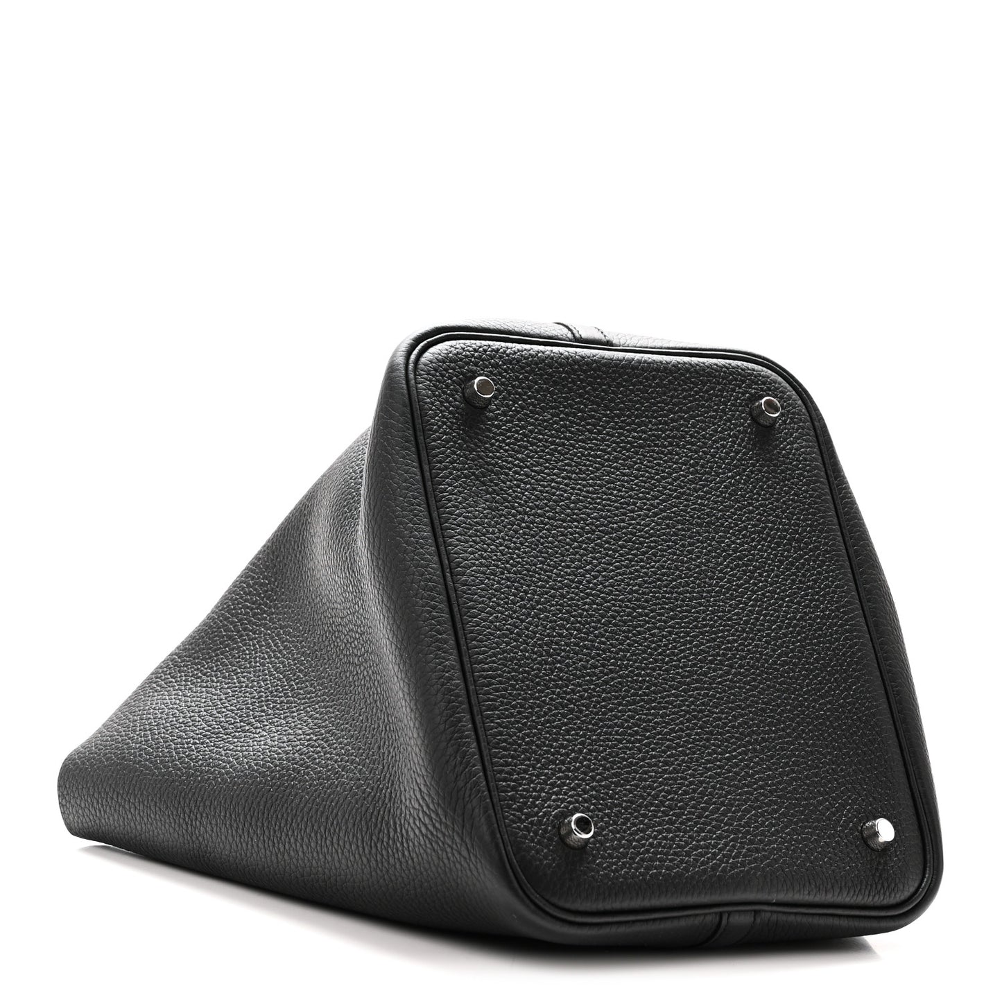 Taurillon Clemence Picotin Lock 22 MM  Black