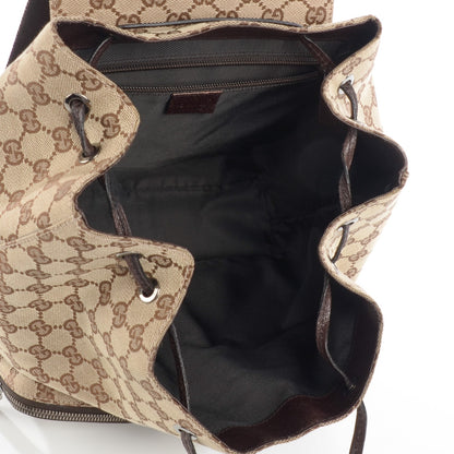 Gucci Monogram Backpack Dark Brown 6 of 10