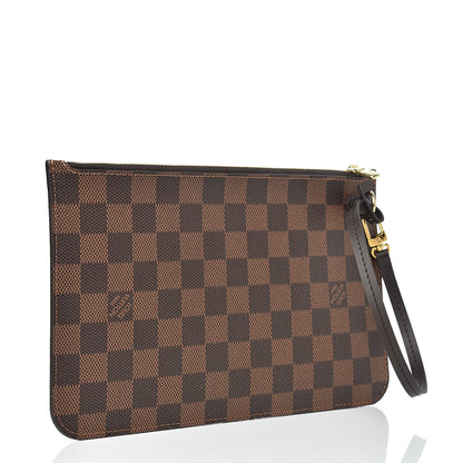 Louis Vuitton Damier Ebene Neverfull MM GM Pochette 2 of 6