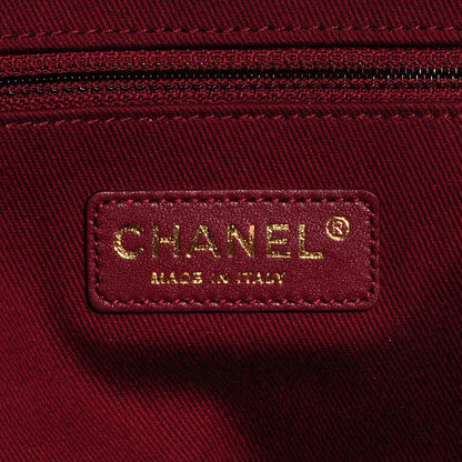 Chanel Crumpled Grained Calfskin Maxi Shiva Flap Beige 6 of 8
