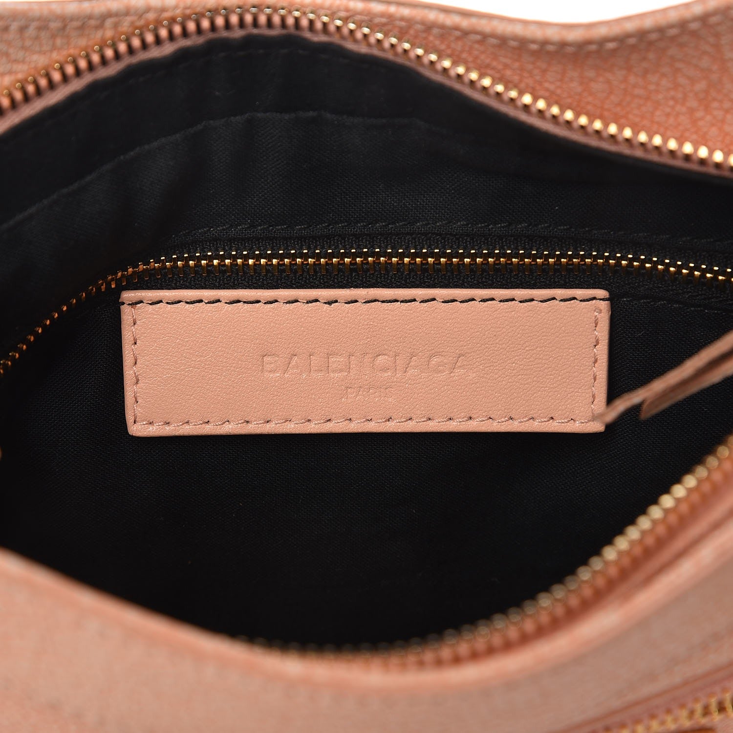 Balenciaga Chevre Gold Metallic Edge Hardware Hip Rose Corail 6 of 7