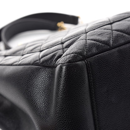 Chanel Caviar Quilted Grand Shopping Tote GST Black 11 of 14