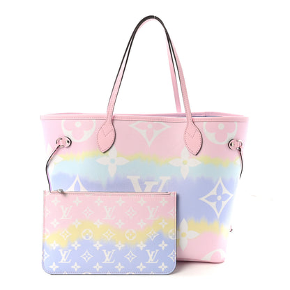 Louis Vuitton Monogram Escale Neverfull MM Pastel 3 of 10