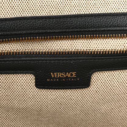 Versace Canvas Calfskin La Medusa Tote Bag Beige 6 of 9