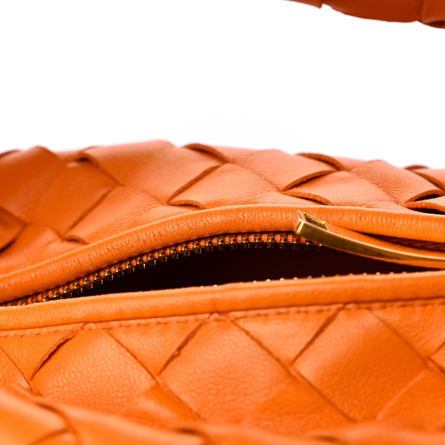 Bottega Veneta Nappa Intrecciato Mini Jodie Tangerine 10 of 10