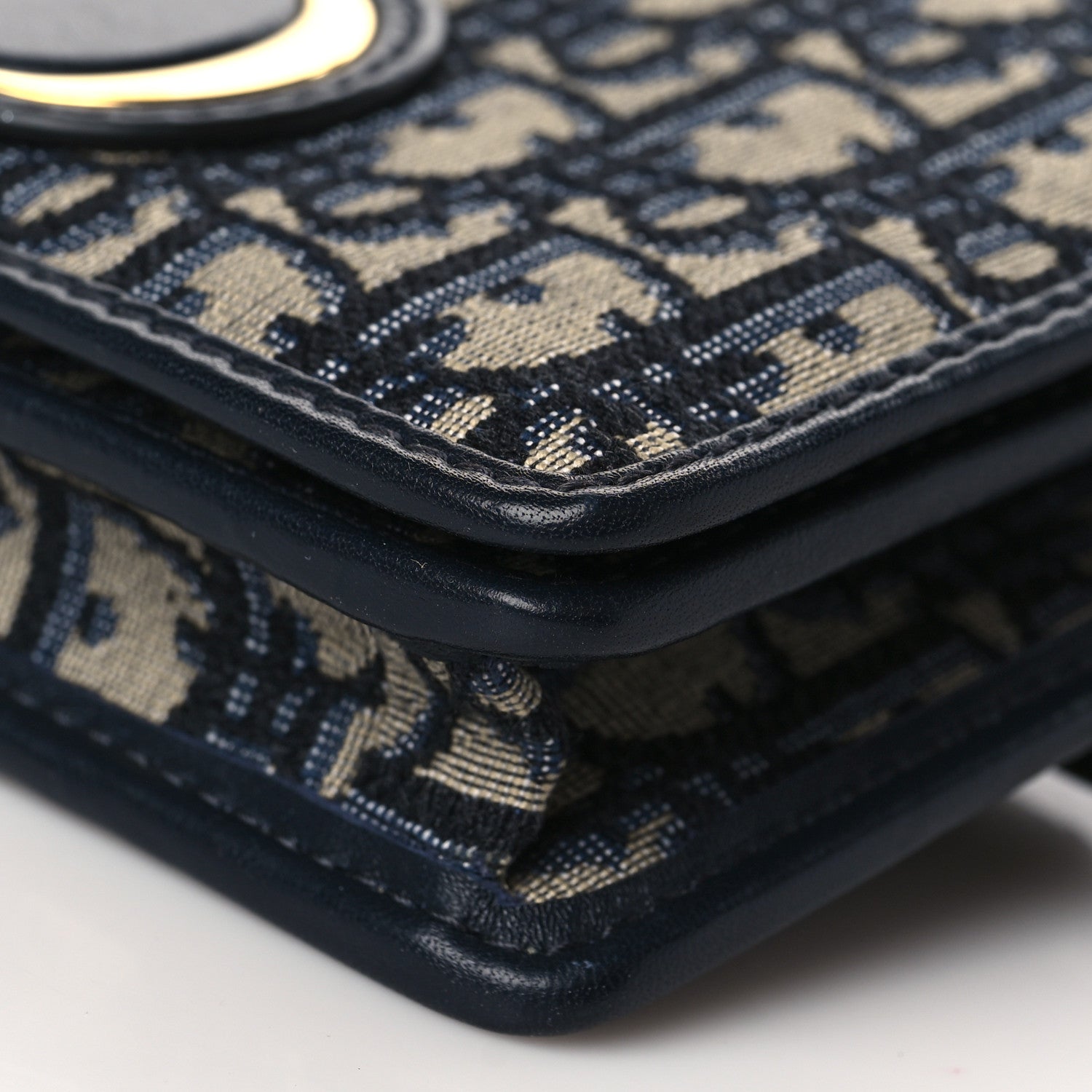 Christian Dior Oblique 30 Montaigne 2-In-1 Pouch Blue 8 of 9