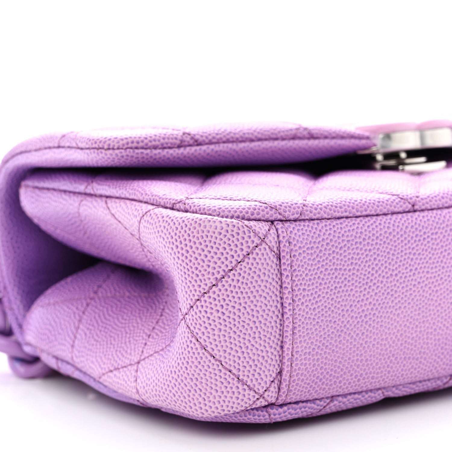 Chanel Shaded Caviar Quilted My Everything Small Flap Purple Light Purple 9 of 11