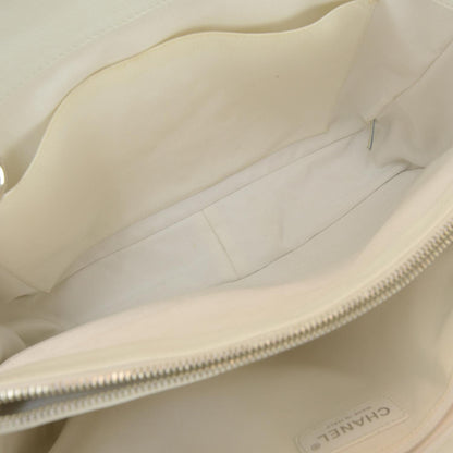 Chanel Caviar Grand Shopping Tote GST White 8 of 9