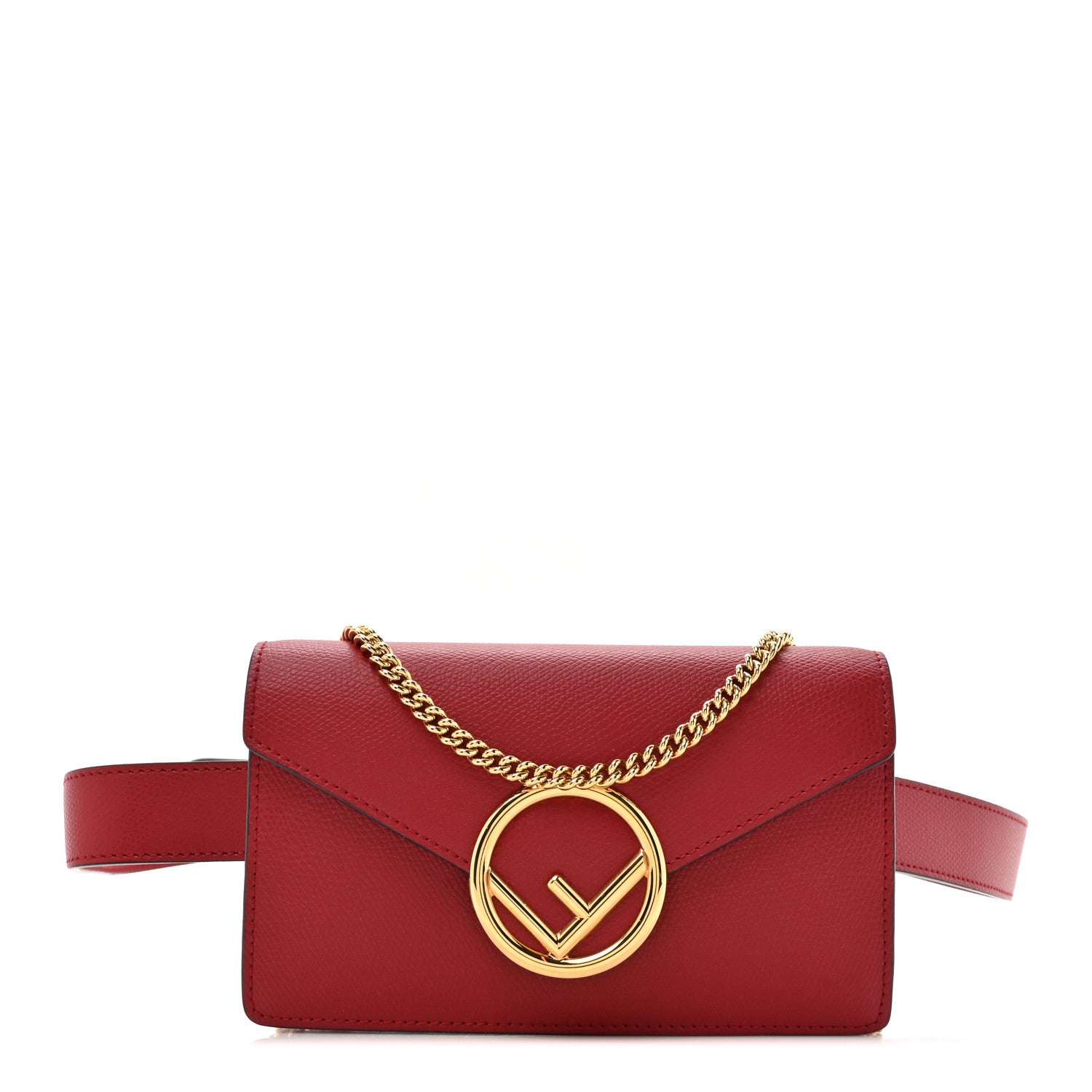 Fendi Vitello Cruise F is Fendi Envelope Belt Bag Fragola 1 of 13