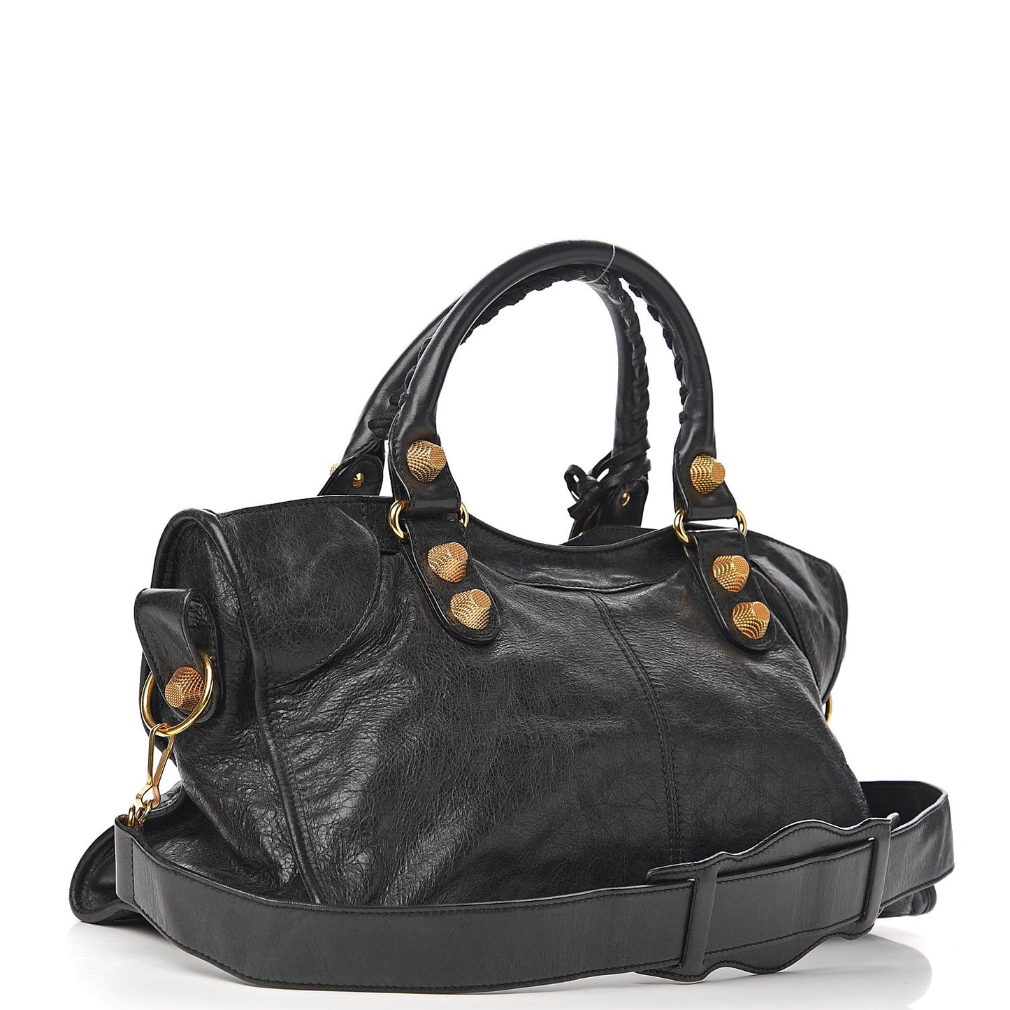 Agneau Giant 21 Gold Hardware Part Time Black
