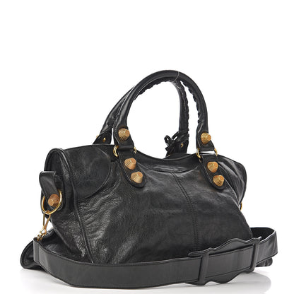 Balenciaga Agneau Giant 21 Gold Hardware Part Time Black 2 of 9