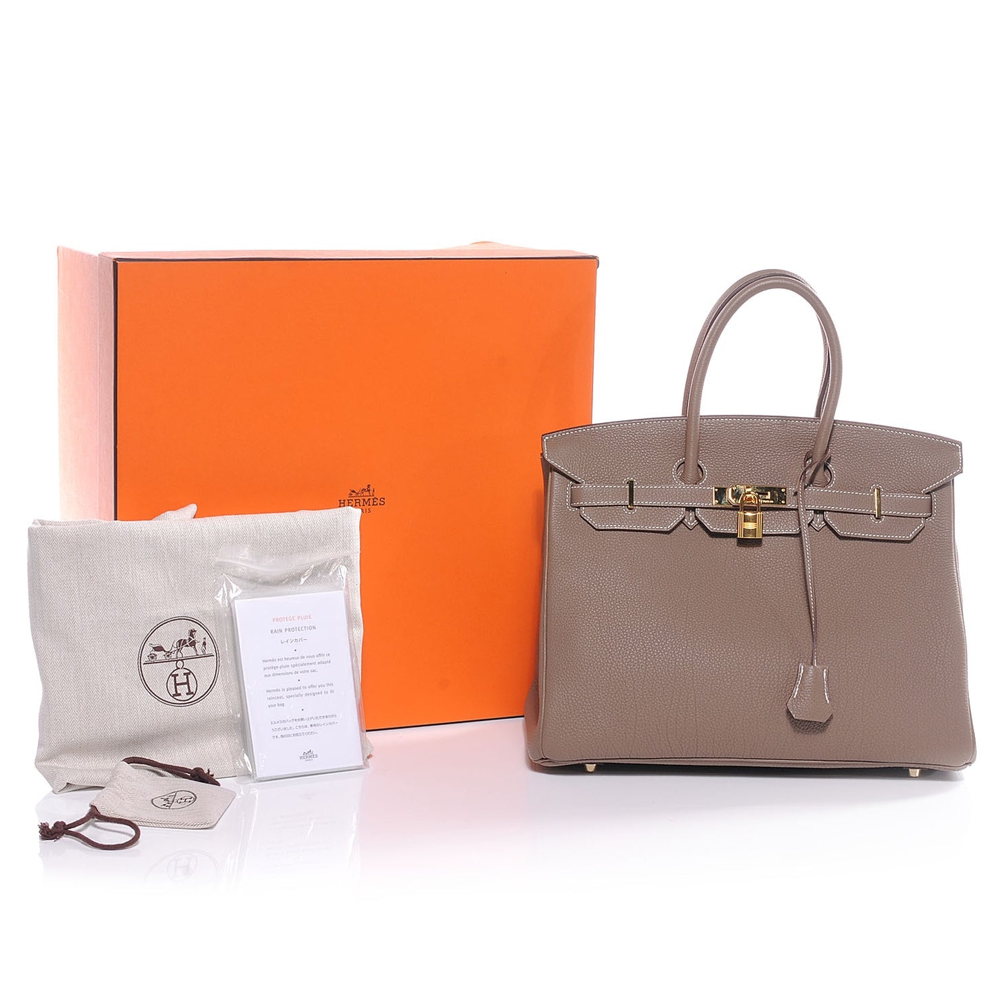 Togo Birkin 35 Etoupe
