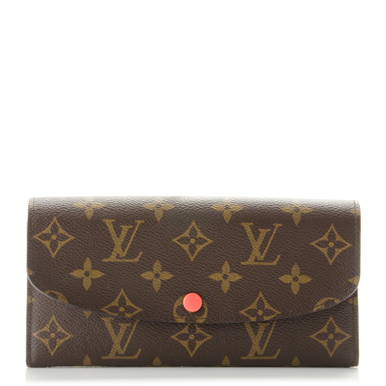 Louis Vuitton Monogram Emilie Wallet Poppy 1 of 7