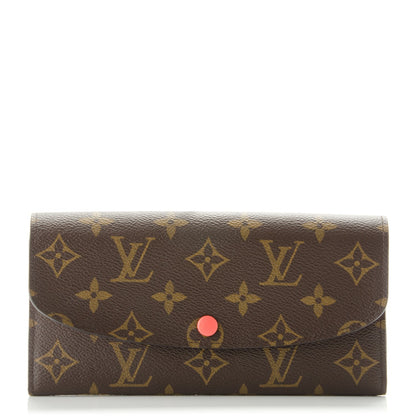 Louis Vuitton Monogram Emilie Wallet Poppy 1 of 7