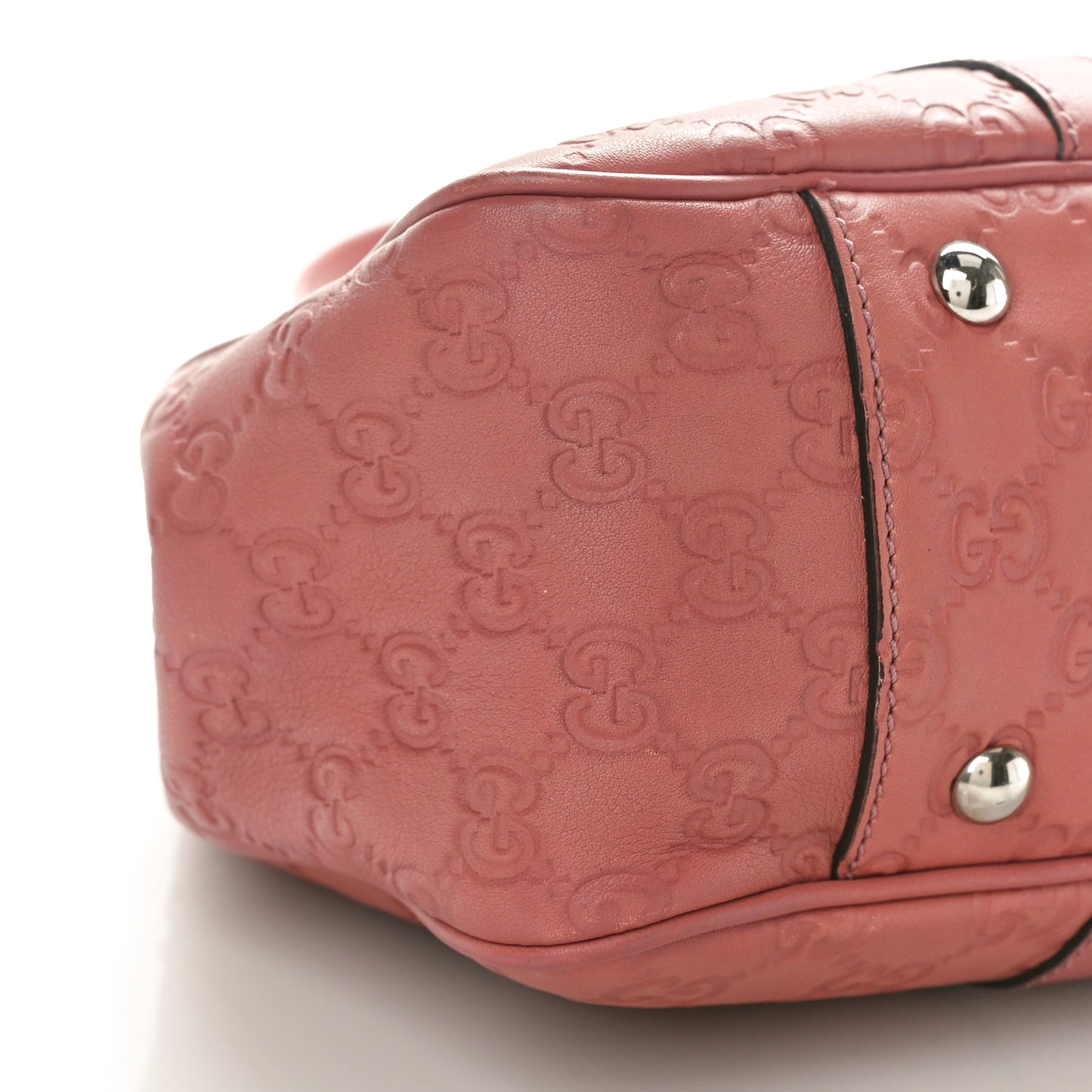 Guccissima Medium GG Twins Tote Pink