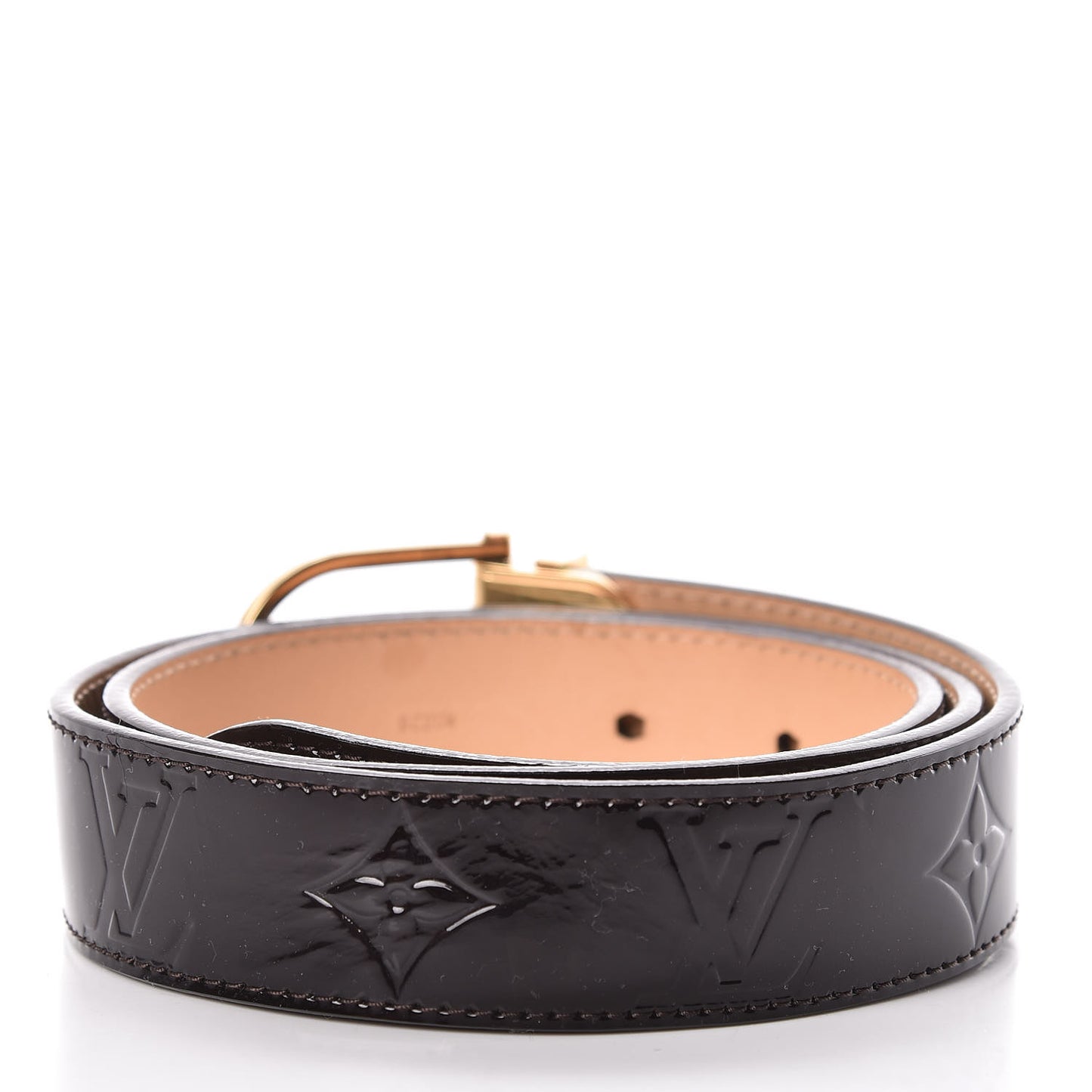 Vernis Ceinture 30mm Belt 80 32 Amarante